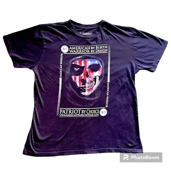 American Warrior Patriotic Graphic T - Picture 2 of 5